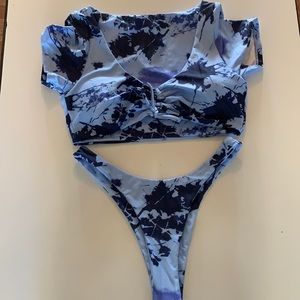 Tie dye bikini